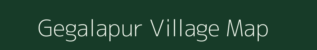 Gegalapur village map in Uttar Pradesh