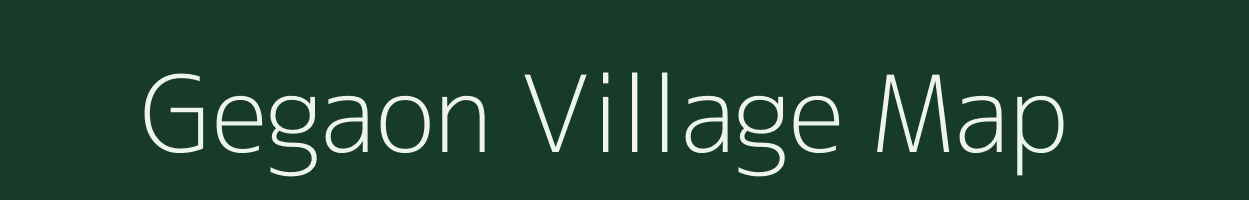 Gegaon village map in Maharashtra