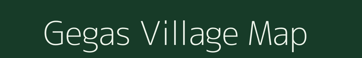 Gegas village map in Rajasthan