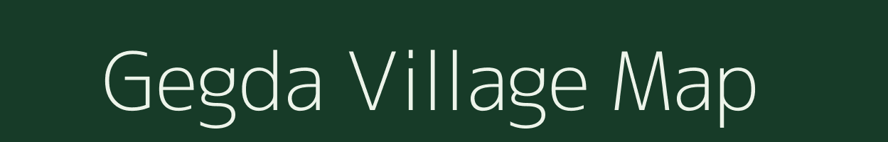 Gegda village map in Chhattisgarh