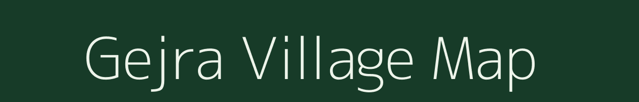 Gejra village map in Rajasthan