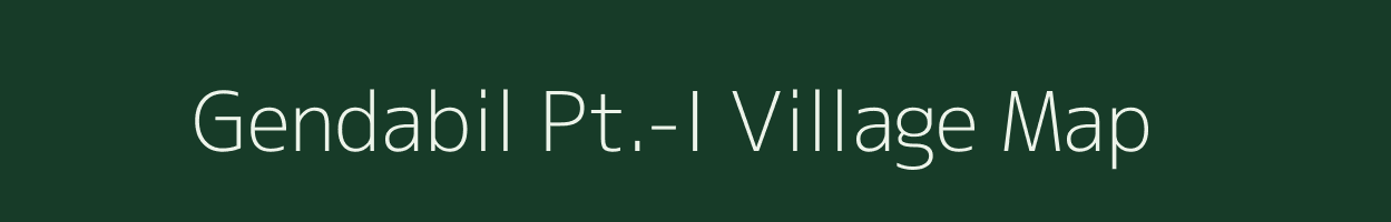 Gendabil Pt.-I village map in Assam