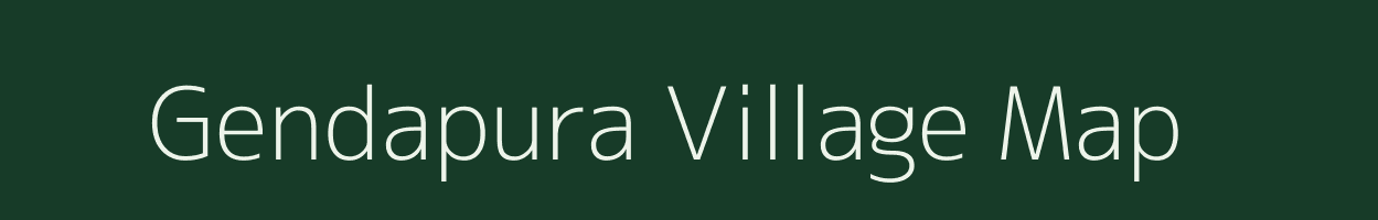 Gendapura village map in Rajasthan