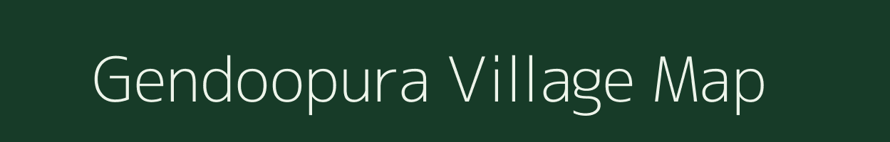 Gendoopura village map in Rajasthan