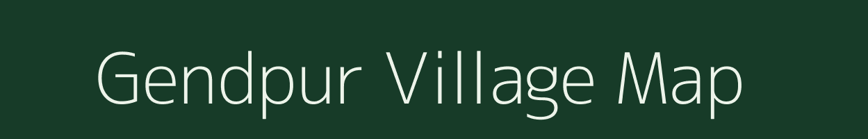 Gendpur village map in Chhattisgarh