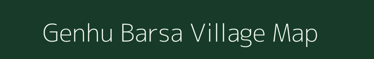 Genhu Barsa village map in Madhya Pradesh