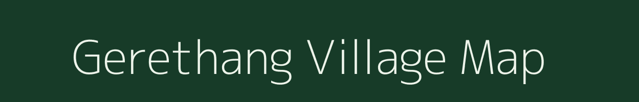 Gerethang village map in Sikkim