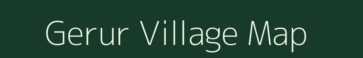 Gerur village map in Uttarakhand