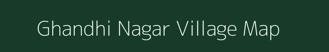 Ghandhi Nagar village map in Uttarakhand