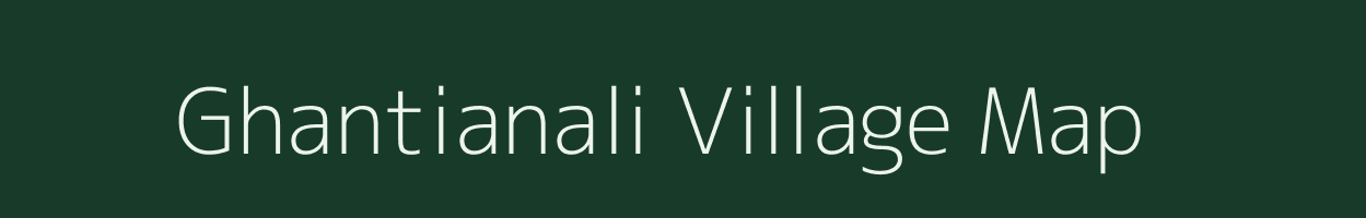 Ghantianali village map in Odisha