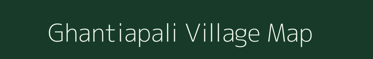 Ghantiapali village map in Odisha