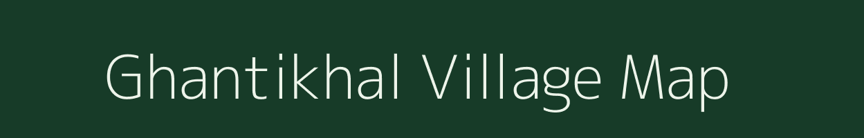 Ghantikhal village map in Odisha