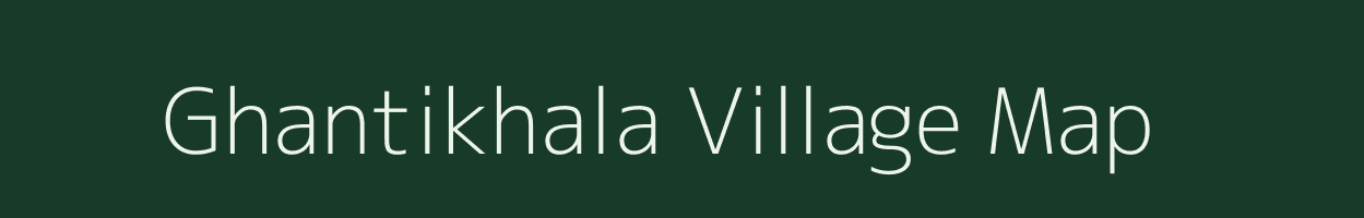 Ghantikhala village map in Odisha