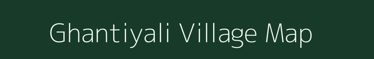 Ghantiyali village map in Rajasthan