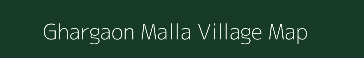 Ghargaon Malla village map in Uttarakhand