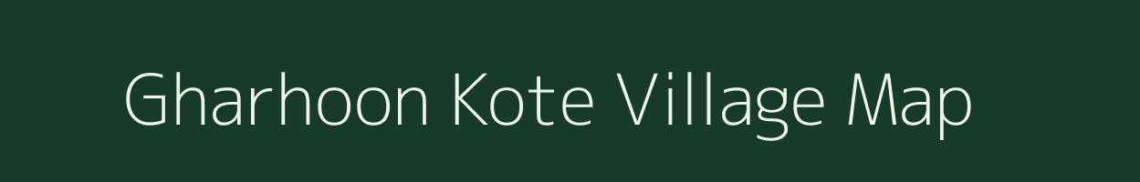 Gharhoon Kote village map in Jammu & Kashmir