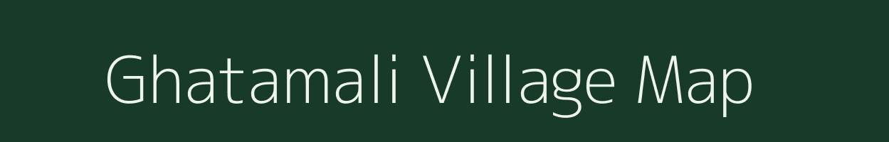 Ghatamali village map in Madhya Pradesh