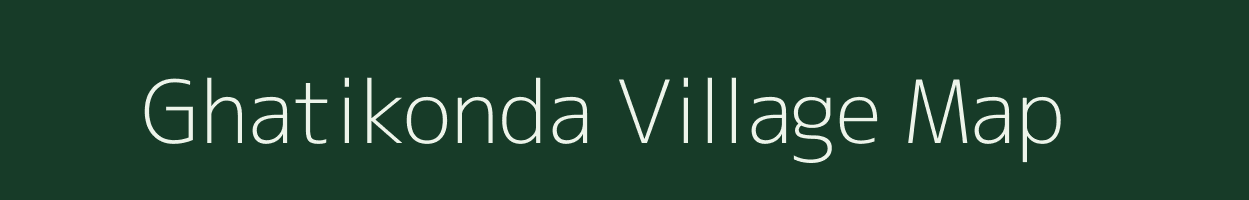 Ghatikonda village map in Odisha