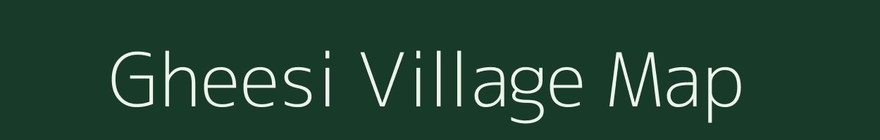 Gheesi village map in Madhya Pradesh