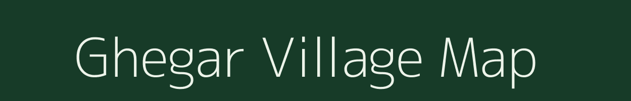 Ghegar village map in Uttarakhand