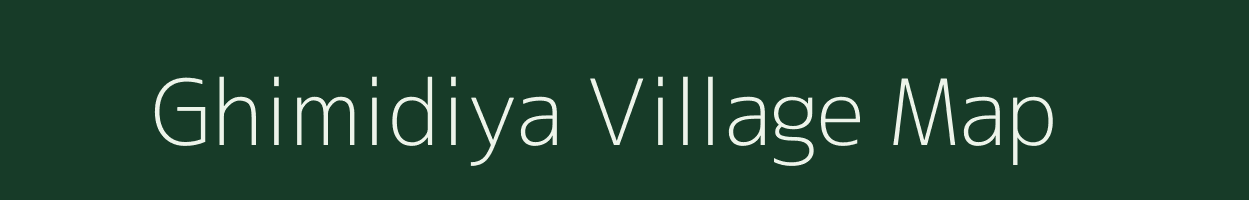 Ghimidiya village map in Uttarakhand