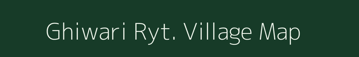 Ghiwari Ryt. village map in Madhya Pradesh