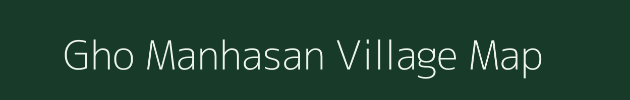 Gho Manhasan village map in Jammu & Kashmir