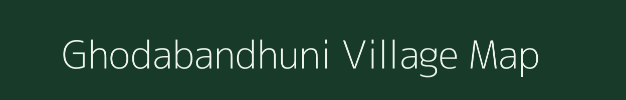 Ghodabandhuni village map in Odisha