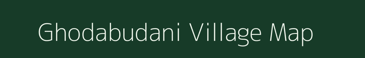 Ghodabudani village map in Odisha