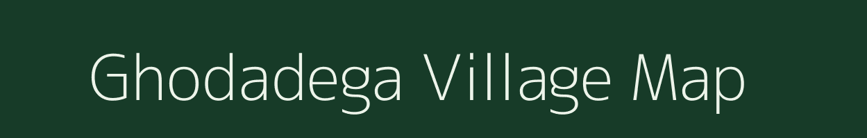 Ghodadega village map in Odisha