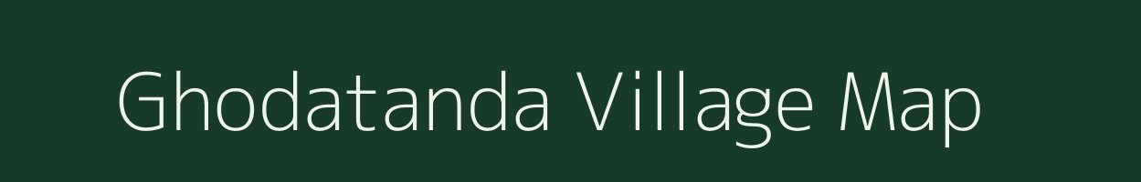 Ghodatanda village map in Maharashtra