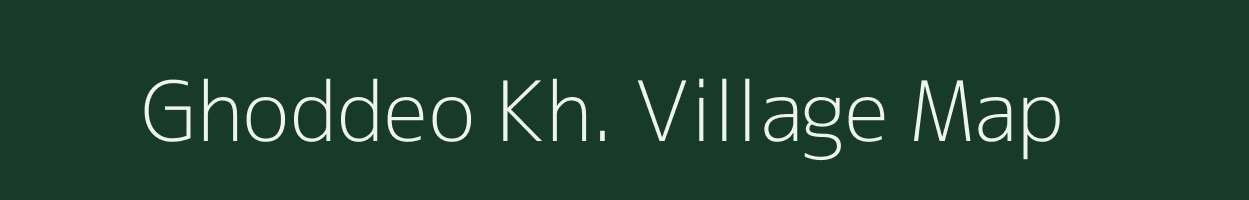 Ghoddeo Kh. village map in Maharashtra