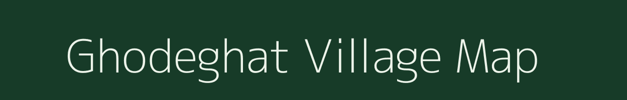Ghodeghat village map in Maharashtra
