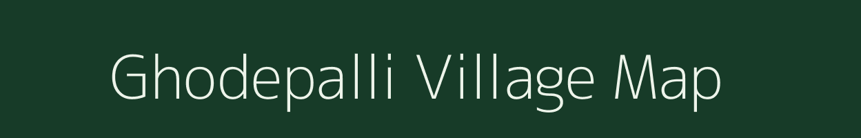 Ghodepalli village map in Karnataka