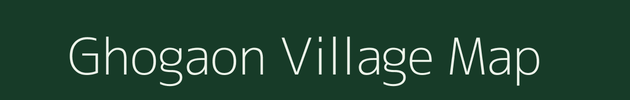 Ghogaon village map in Maharashtra