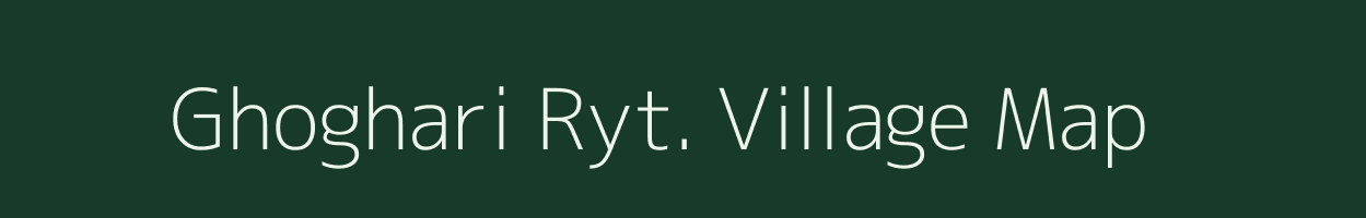 Ghoghari Ryt. village map in Madhya Pradesh