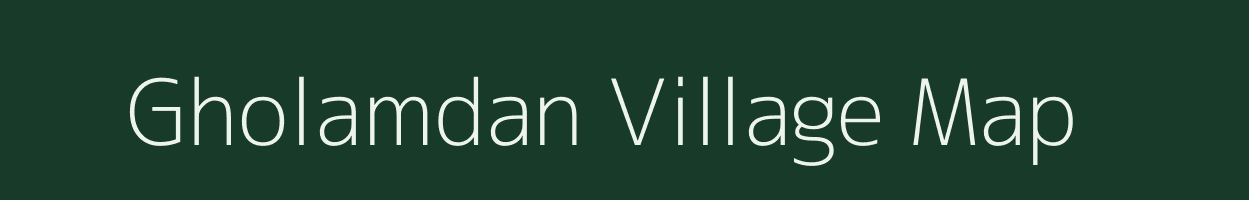 Gholamdan village map in West Bengal