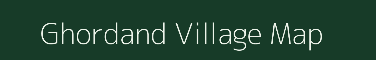 Ghordand village map in Madhya Pradesh