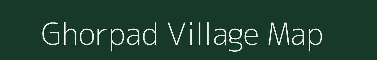 Ghorpad village map in Maharashtra