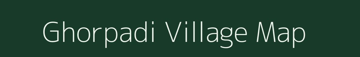 Ghorpadi village map in Maharashtra