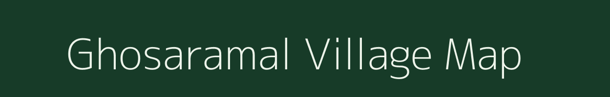 Ghosaramal village map in Odisha