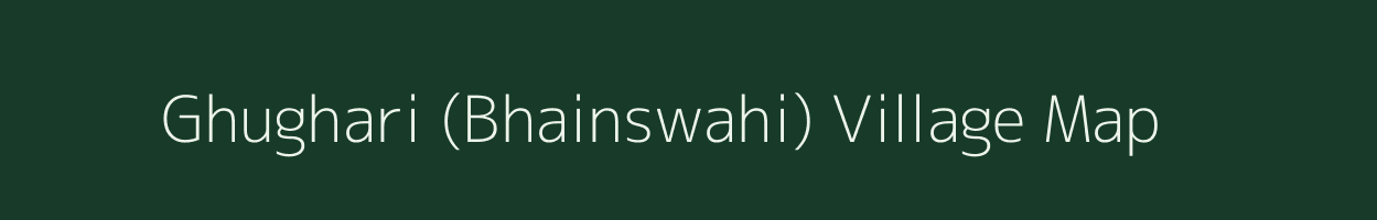 Ghughari (Bhainswahi) village map in Madhya Pradesh