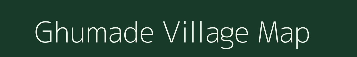 Ghumade village map in Maharashtra