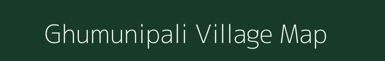 Ghumunipali village map in Odisha