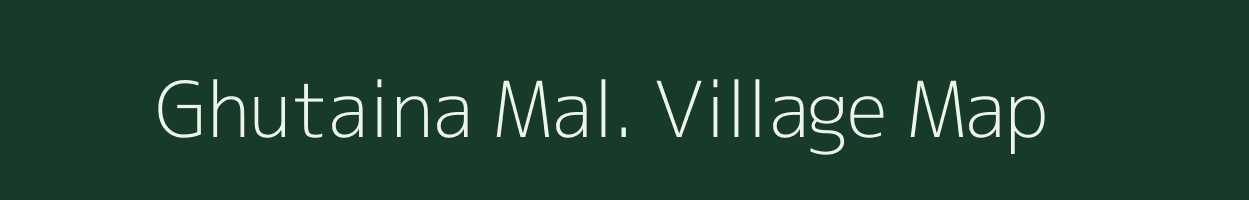 Ghutaina Mal. village map in Madhya Pradesh