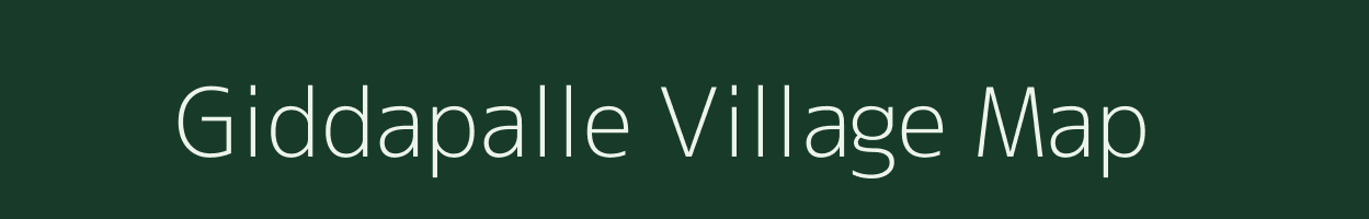 Giddapalle village map in Andhra Pradesh