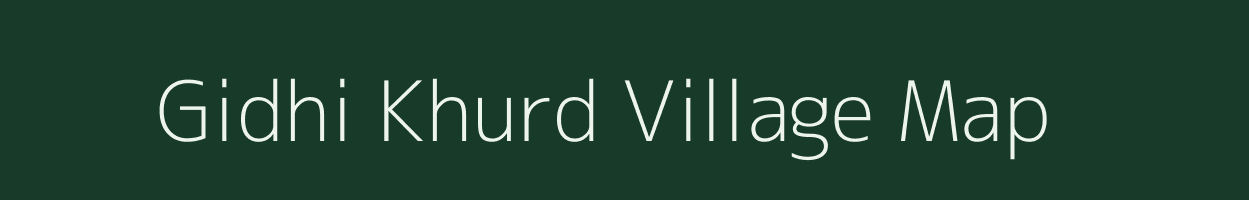 Gidhi Khurd village map in Uttar Pradesh