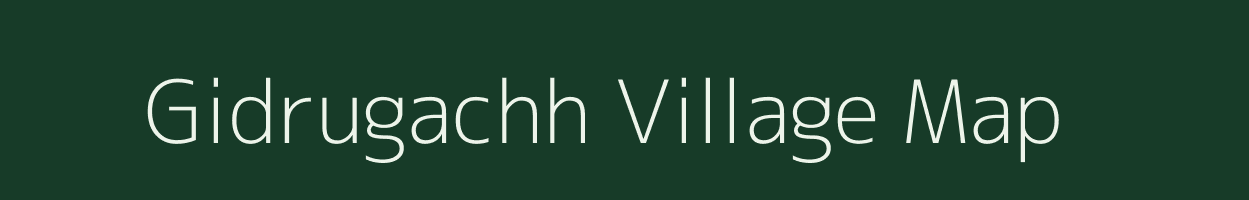 Gidrugachh village map in West Bengal