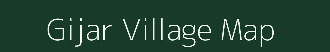 Gijar village map in Uttarakhand