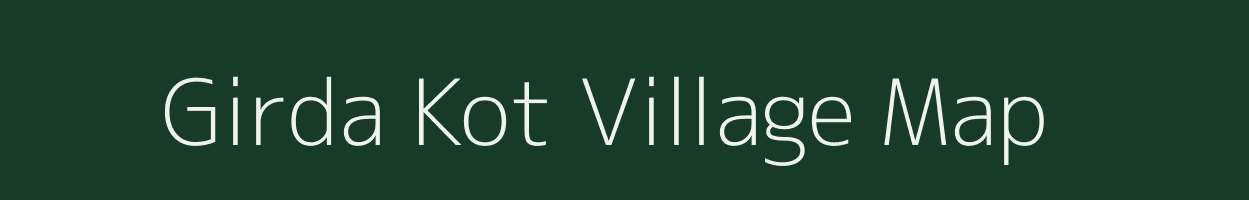 Girda Kot village map in Uttar Pradesh